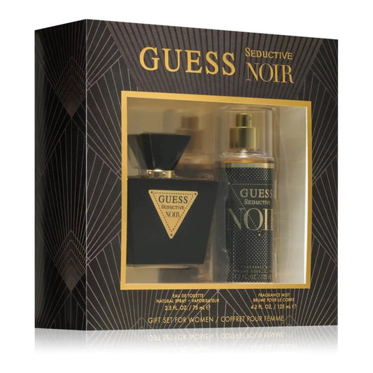 Guess Seductive Noir Women Edt 2s Set 75 - Ml + 125 - Ml Mist