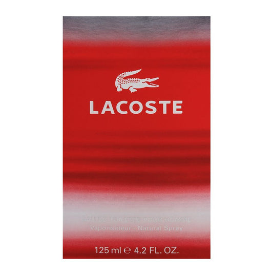 Lacoste Red Edt For Mens 125 - Ml