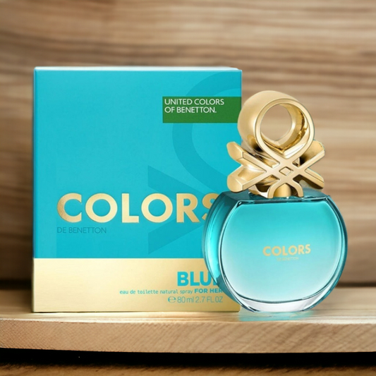 Benetton Colors Blue EDT for Women - 80ml