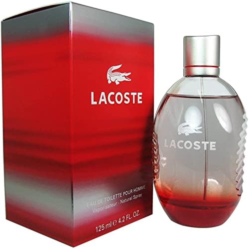 Lacoste Red Edt For Mens 125 - Ml