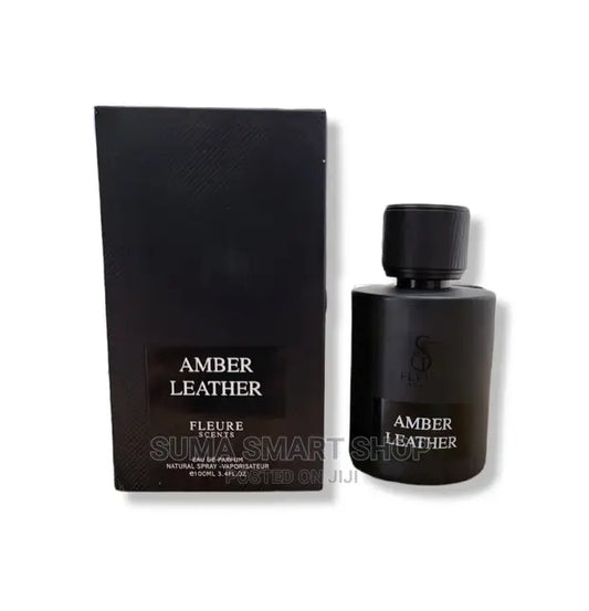 Fragrance Deluxe Fleure Scents Amber Leather Unisex Edp 100 - Ml