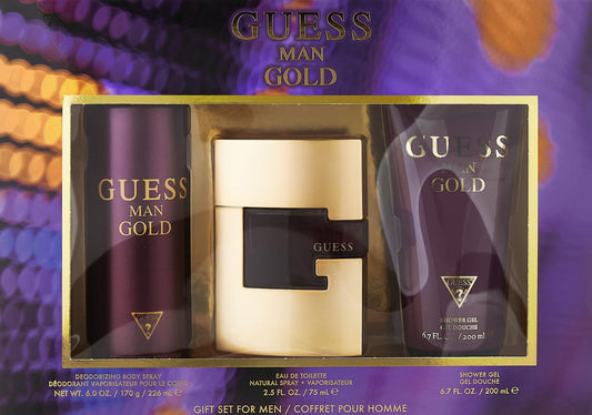 Guess Gold Men Set