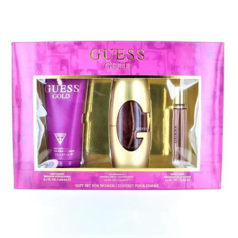 Guess Gold Perfume Gift Set For Womens