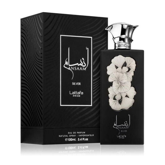 Lattafa Ansaam Silver Edp For Mens 100 - Ml