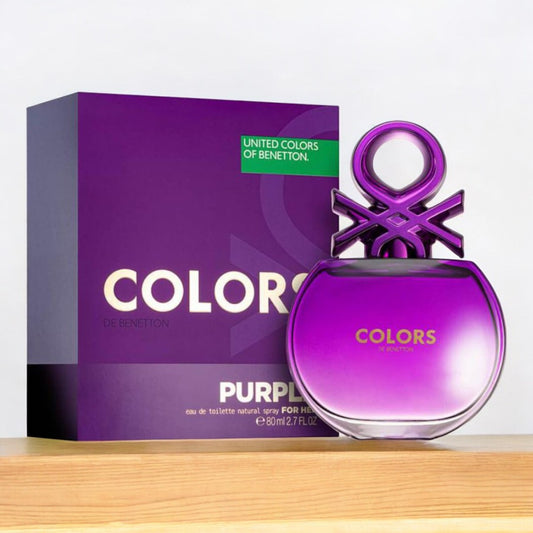 Benetton Colors Purple EDT for Women - 80ml