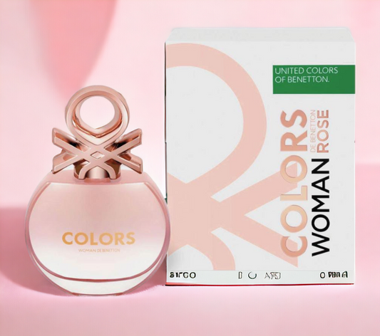 Benetton Colors Rose EDT for Women - 80ml