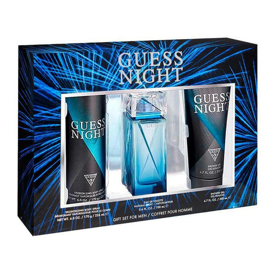 Guess Night 3pcs Gift Set For Mens