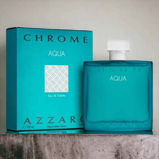 Azzaro Chrome Aqua EDT for Men - 100ml